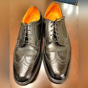FLORSHEIM IMPERIAL KENMOOR BLACK LONG WINGTIP DRESS SHOES! 92604  size 12